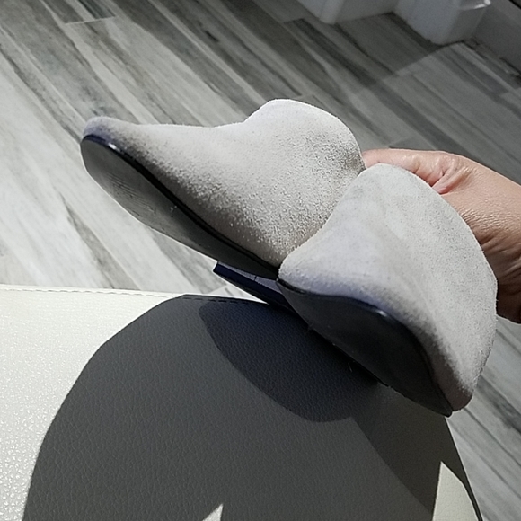 URBAN OUTFITTERS LEATHER SUEDE CHUNKY HEEL MULES… - Picture 8 of 8